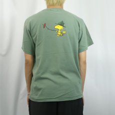 画像4: 90's PEANUTS "WOODSTOCK" キャラクタープリントTシャツ (4)