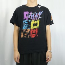 画像2: REBEL YELL 101 "SCREAM" リキュールブランドプリントTシャツ BLACK L (2)