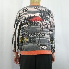 画像4: 80's The Glory B by Gloria Furman ダブルフェイス リバーシブルプルオーバー (4)