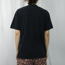 画像3: Google コンピューター企業 ロゴプリントTシャツ BLACK M (3)
