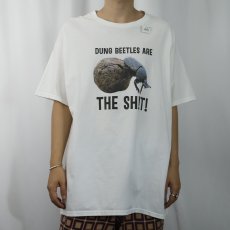 画像2: "DUNG BEETLES ARE THE SH!T!" フンコロガシプリントTシャツ (2)