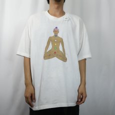 画像2: 90's "Chakra" プリントTシャツ XL (2)