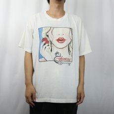 画像2: 90's "fantasia" イラストプリントTシャツ XL (2)