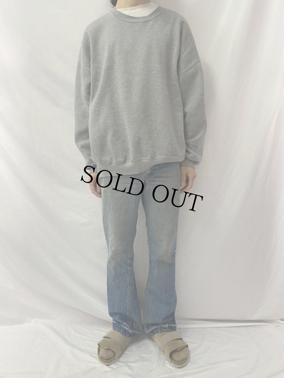 画像2: 70's Levi's 646 シングル ベルボトム デニムパンツ W33 (2)