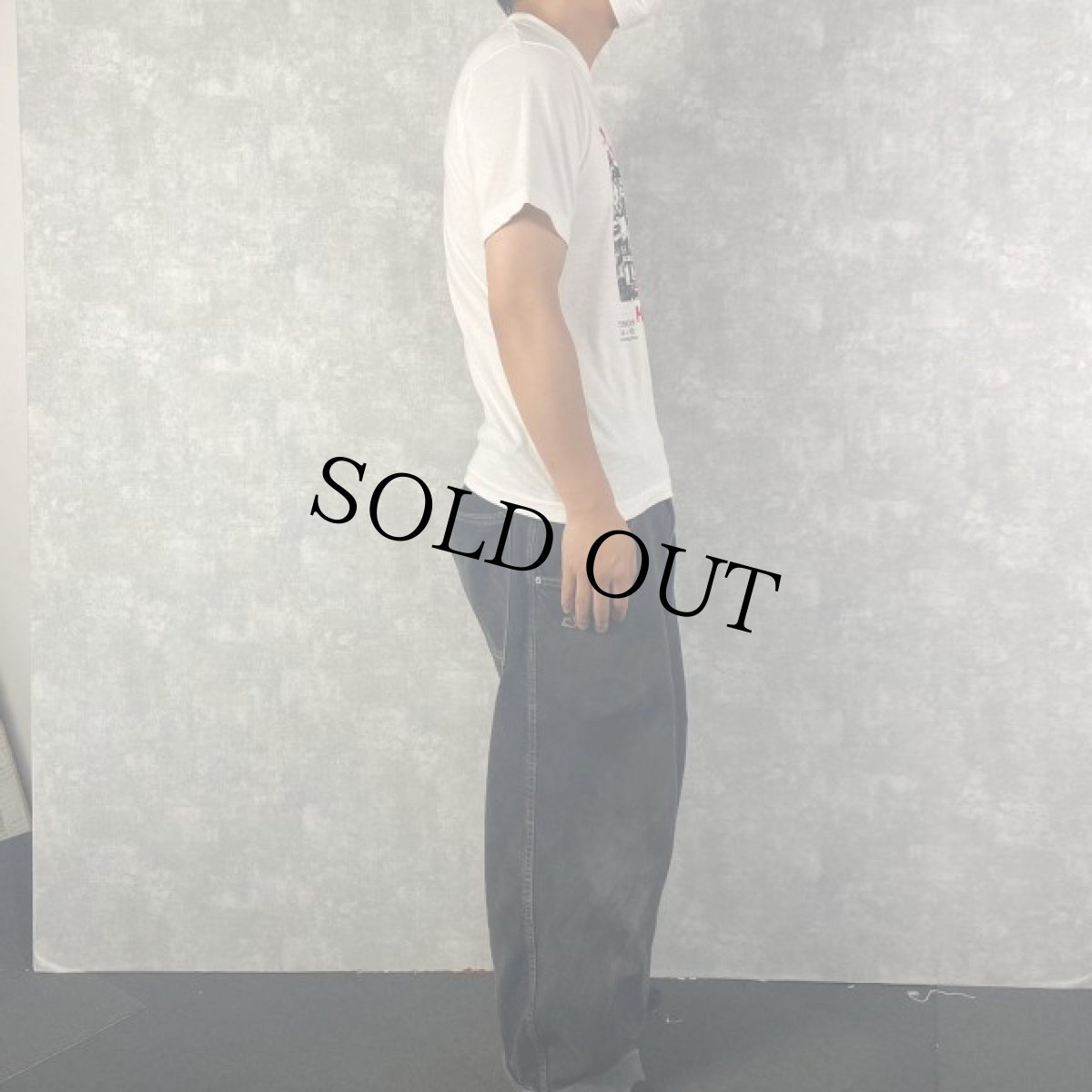 画像3: 90's USA製 TYSON VS SPINKS ボクシングプリントTシャツ M (3)