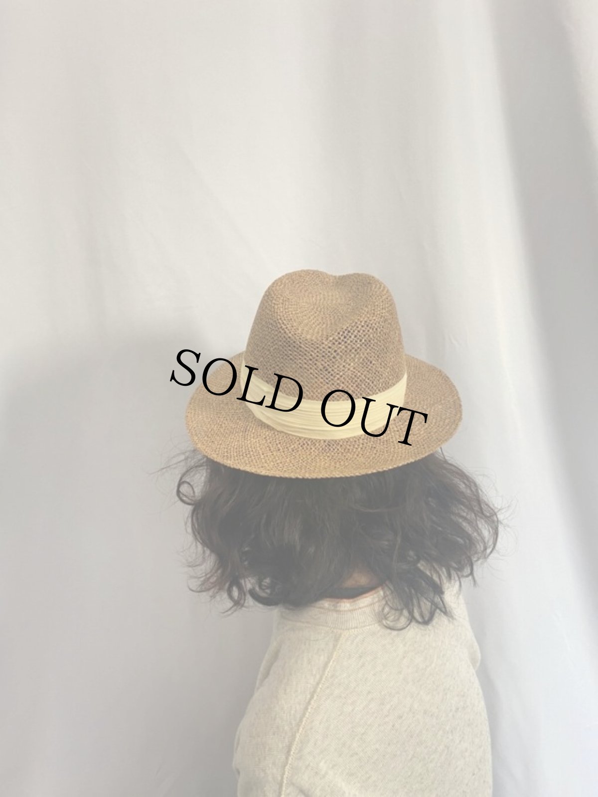 画像4: VINTAGE DORFMAN PACIFIC CO ストロー中折れハット (4)