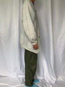 画像3: 90's Champion REVERSE WEAVE USA製 刺繍入り フルスナップスウェット XL (3)
