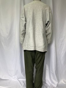 画像4: 90's Champion REVERSE WEAVE USA製 刺繍入り フルスナップスウェット XL (4)