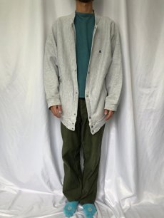 画像2: 80's Champion トリコタグ REVERSE WEAVE USA製 フルスナップスウェット XL (2)