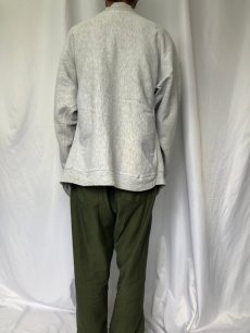 画像4: 80's Champion トリコタグ REVERSE WEAVE USA製 フルスナップスウェット XL (4)