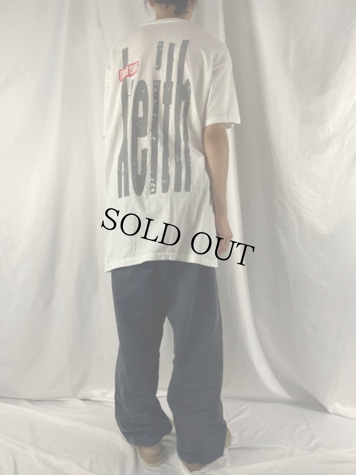 画像4: 80's Keith Richards USA製 ロックミュージシャンTシャツ XXXL (4)