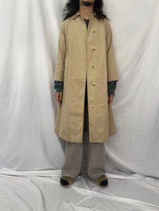 画像2: 80〜90's Burberrys ENGLAND製 一枚袖 ステンカラーコート  (2)