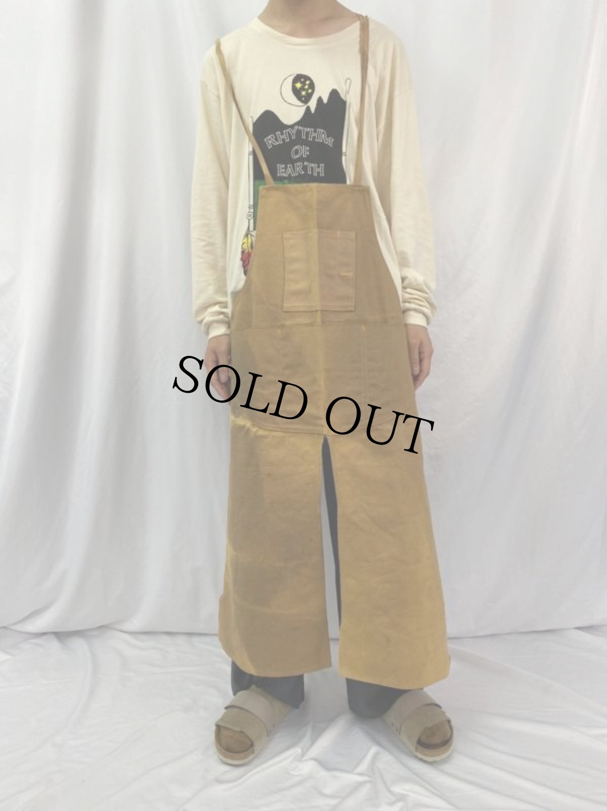 画像2: VINTAGE ダックエプロン (2)