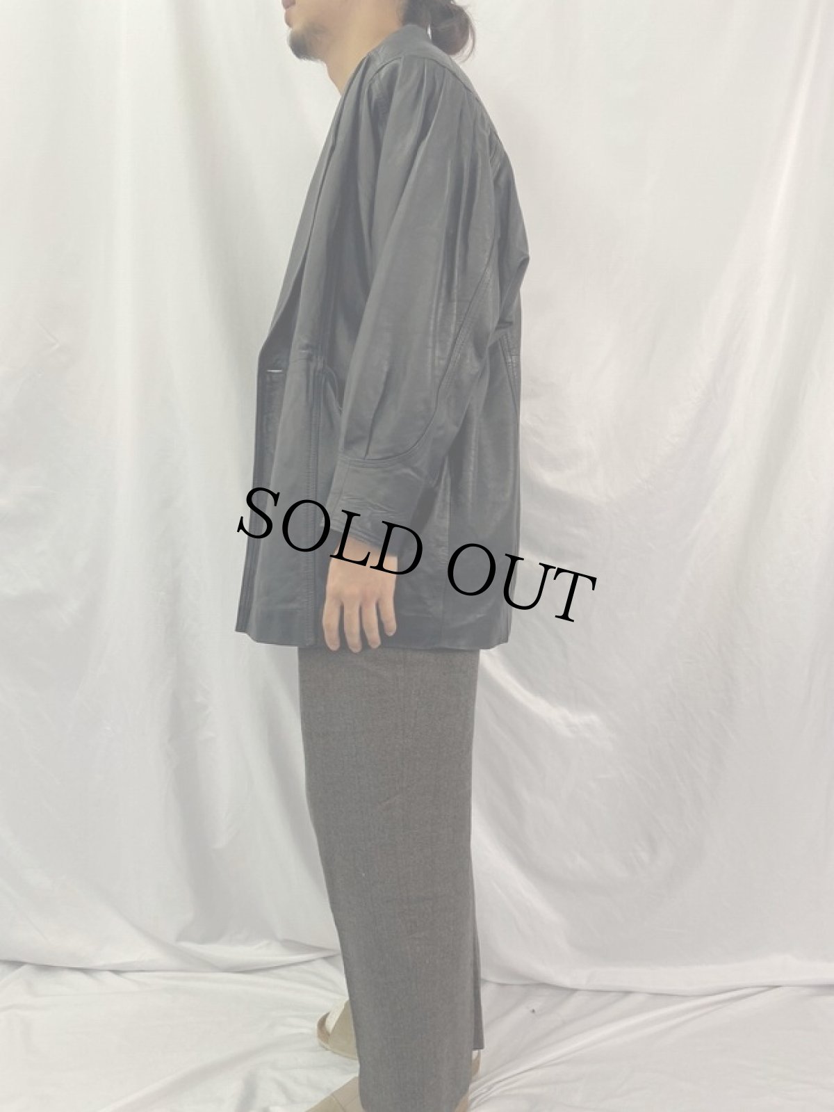 画像3: レザーデザインジャケット S (3)