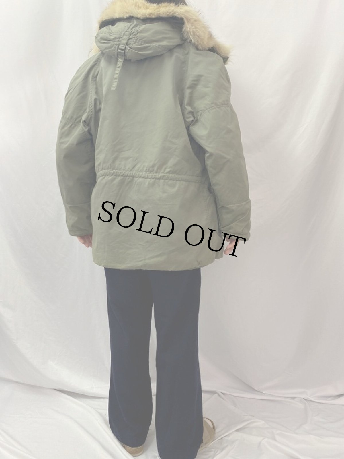 画像4: 60's U.S.AIR FORCE N-3B フライトジャケット MEDIUM (4)