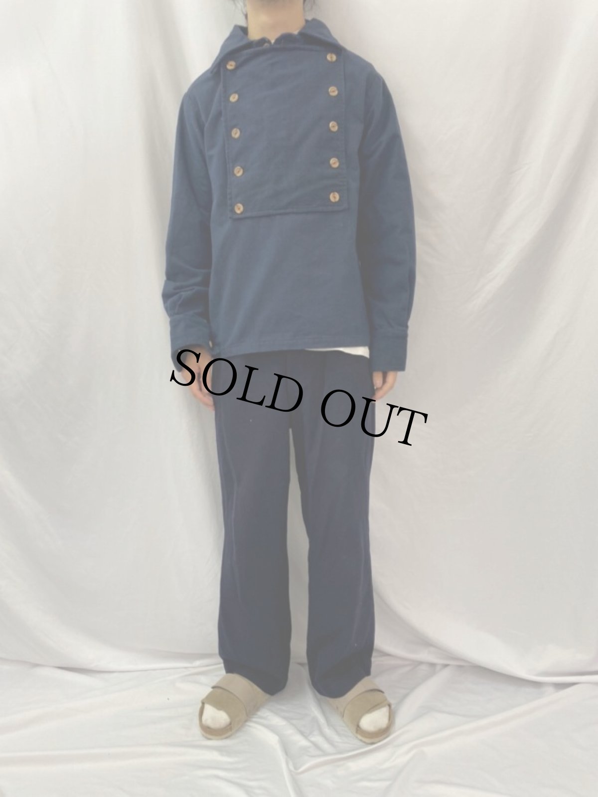 画像2: 70〜80's シャモアクロスシャツ (2)