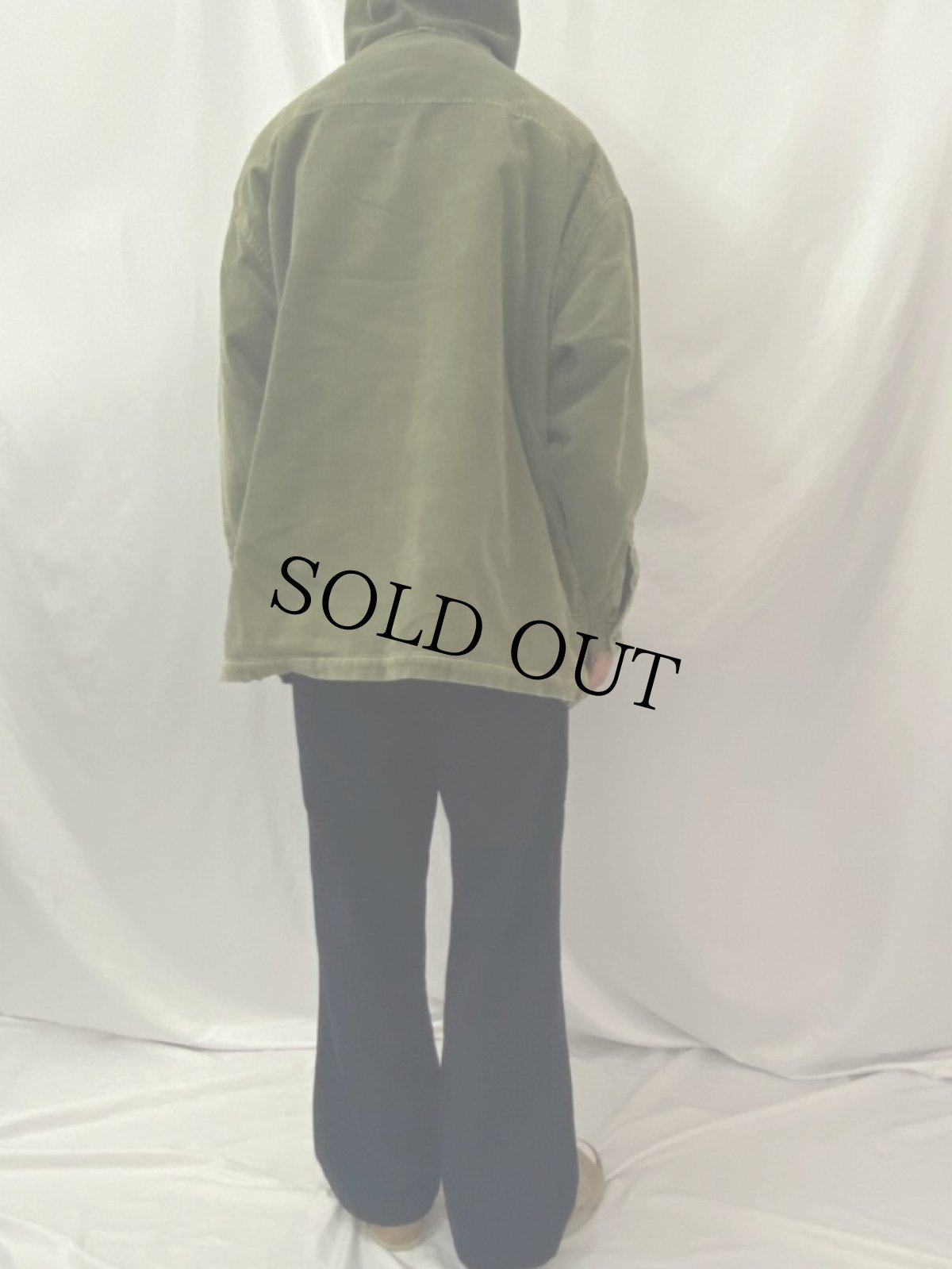 画像4: 90's Levi's コーデュロイアノラックパーカー L (4)