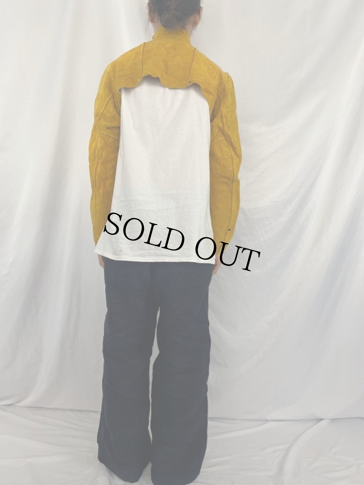 画像4: ウェルダーズスエードジャケット M (4)