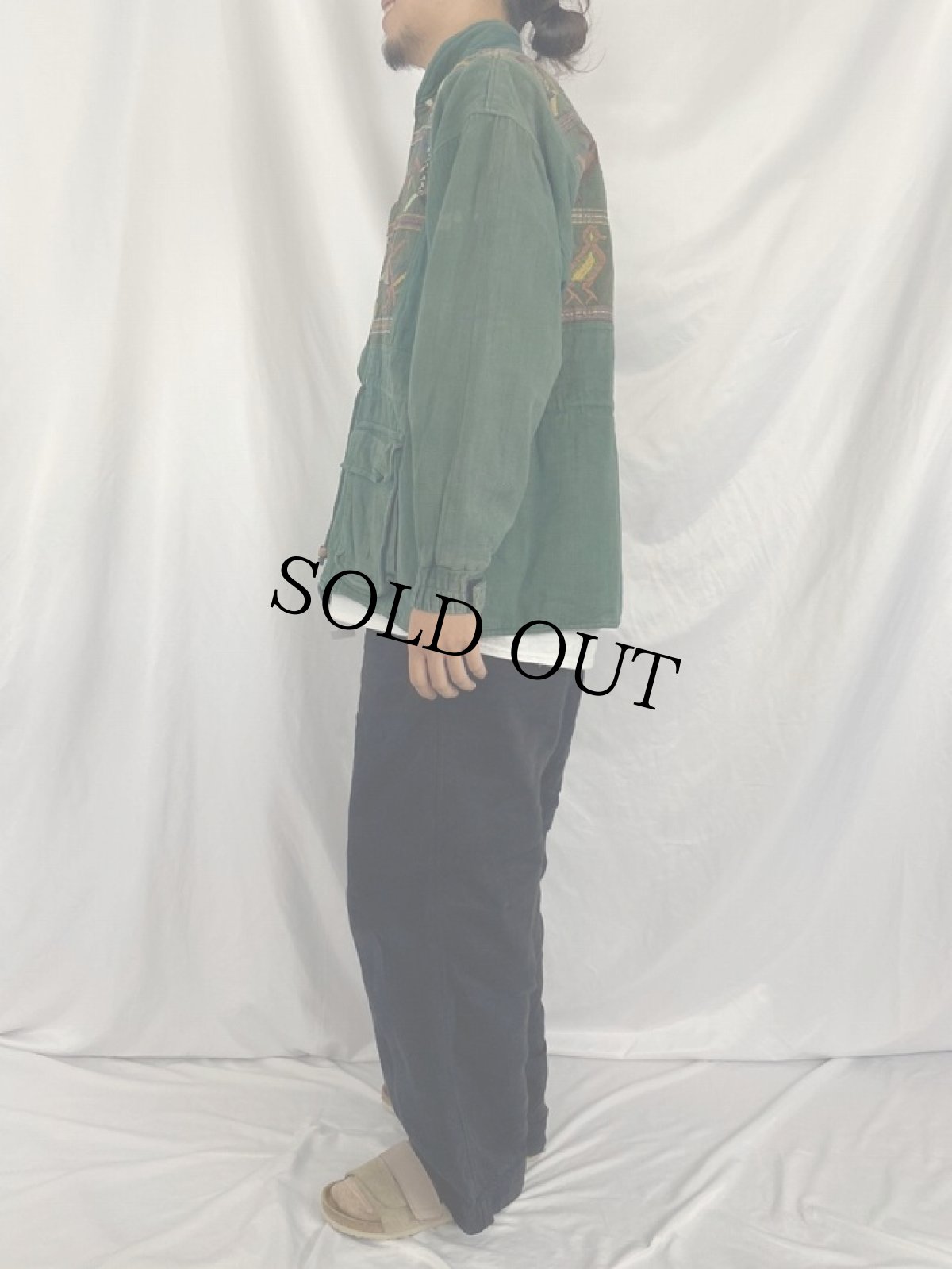 画像3: 柄織り ダックジャケット (3)