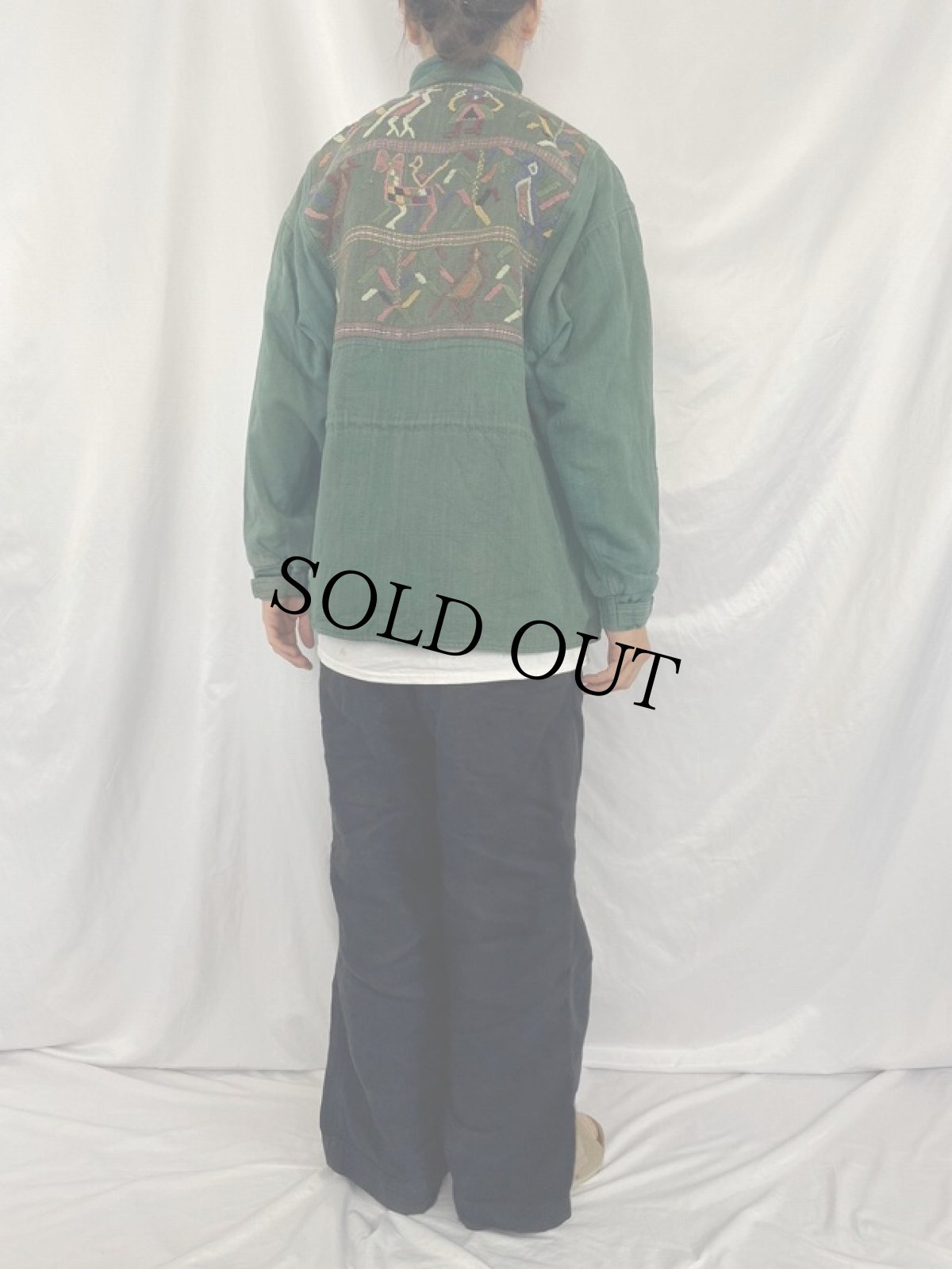 画像4: 柄織り ダックジャケット (4)