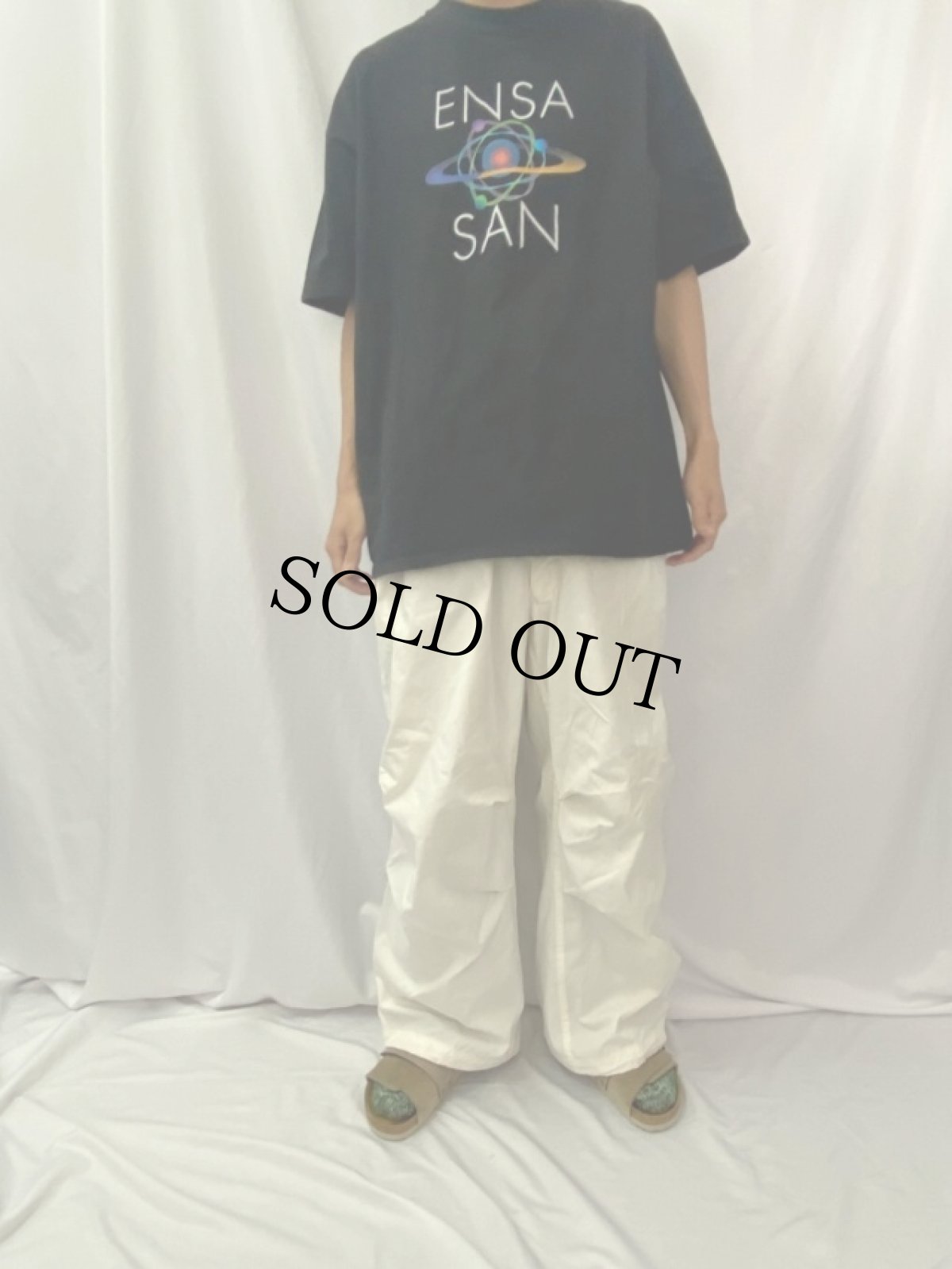 画像2: 90's U.S.ARMY スノーカモオーバーパンツ ポケット後付け  MEDIUM-REGULAR (2)