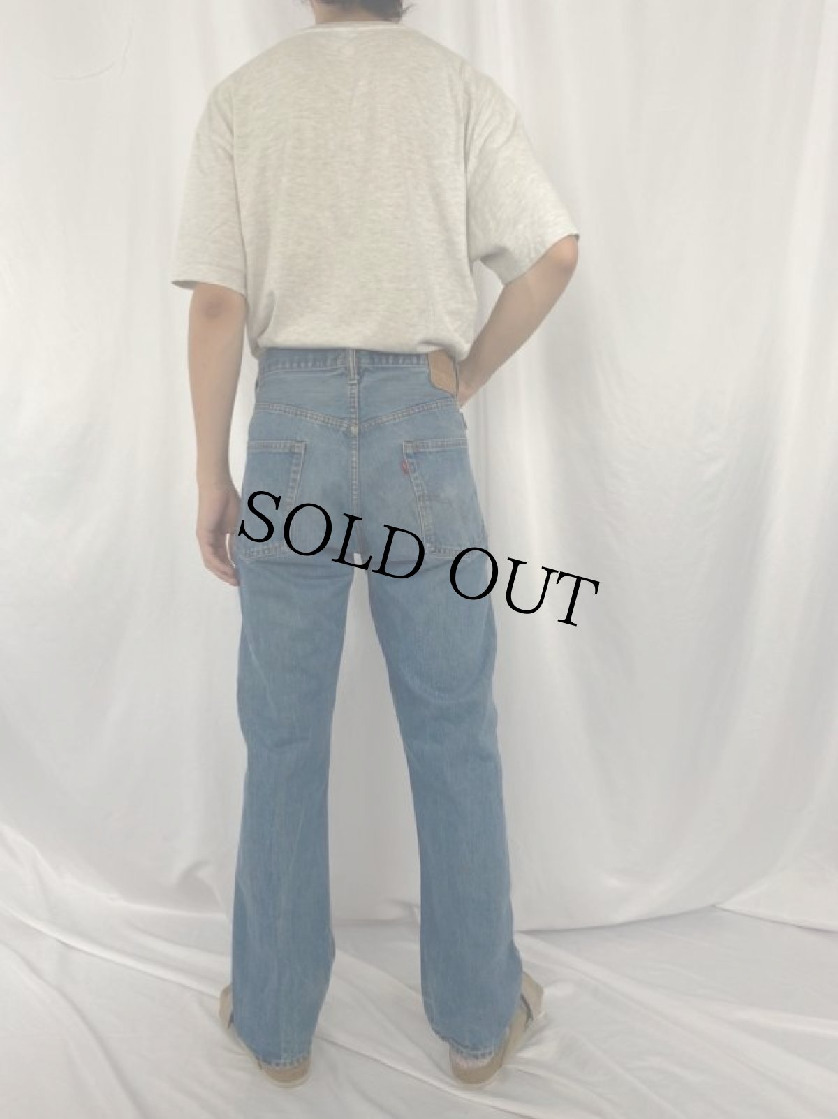 画像4: 70's Levi's 505-0217 USA製 66後期 デニムパンツ W37 (4)