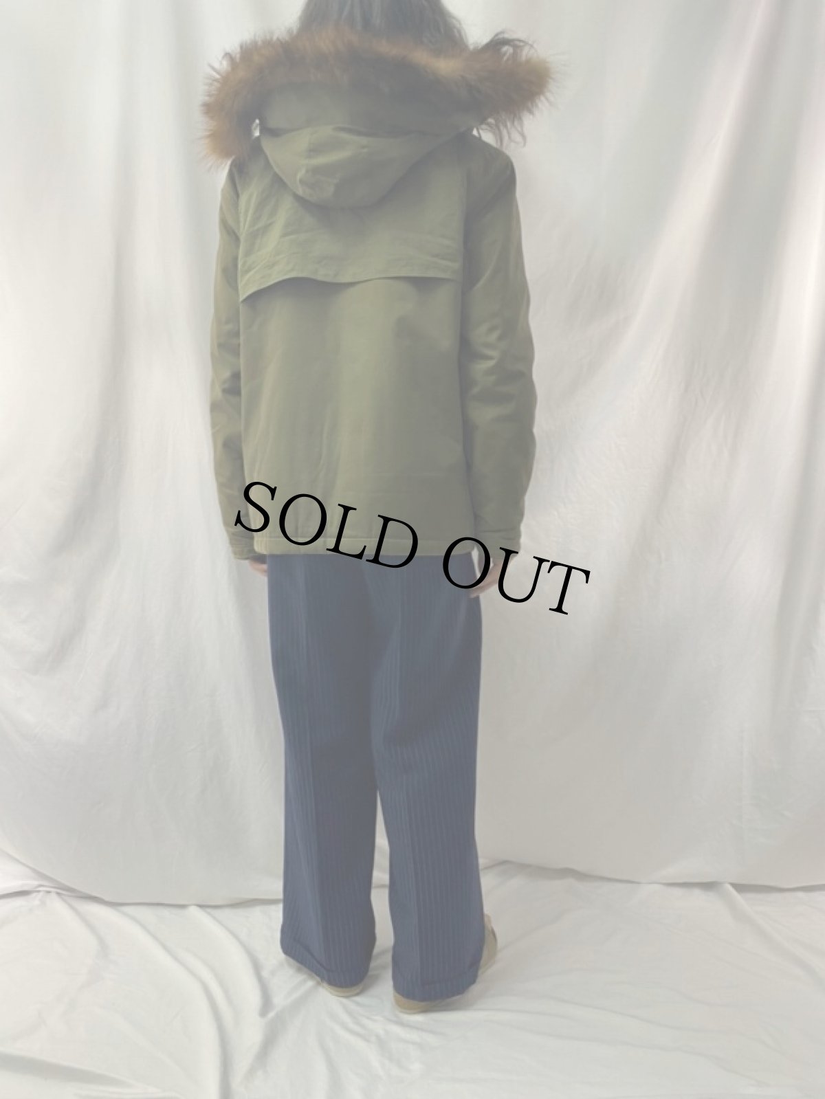 画像4: 40〜50's U.S.NAVY AL-1 フード付き フライトジャケット (4)