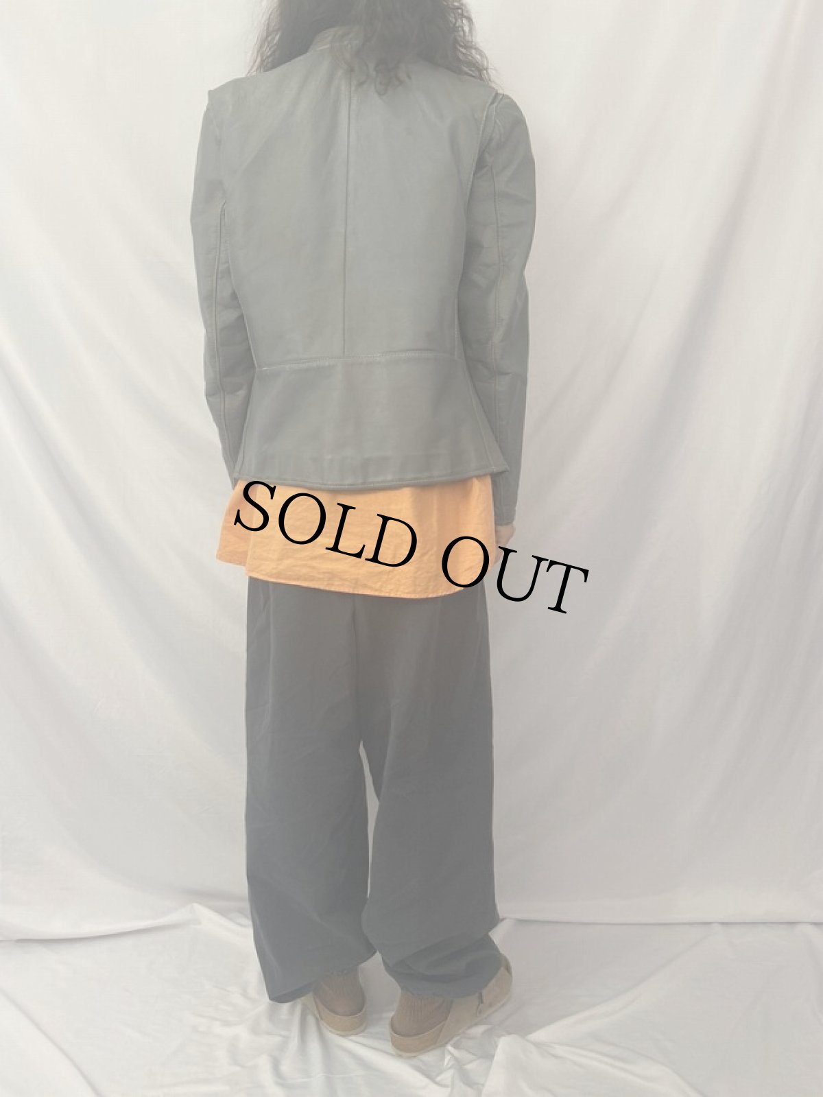 画像4: 60〜70's Brooks シングルライダースジャケット (4)