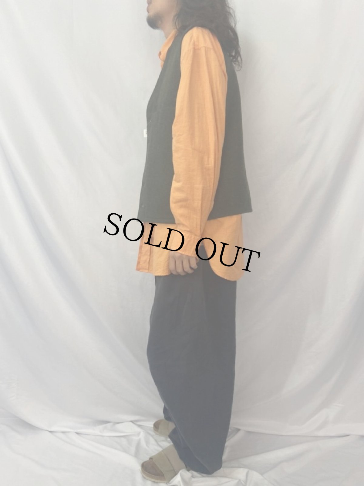 画像3: 90's FILSON USA製 マッキーノウールベスト 42 (3)