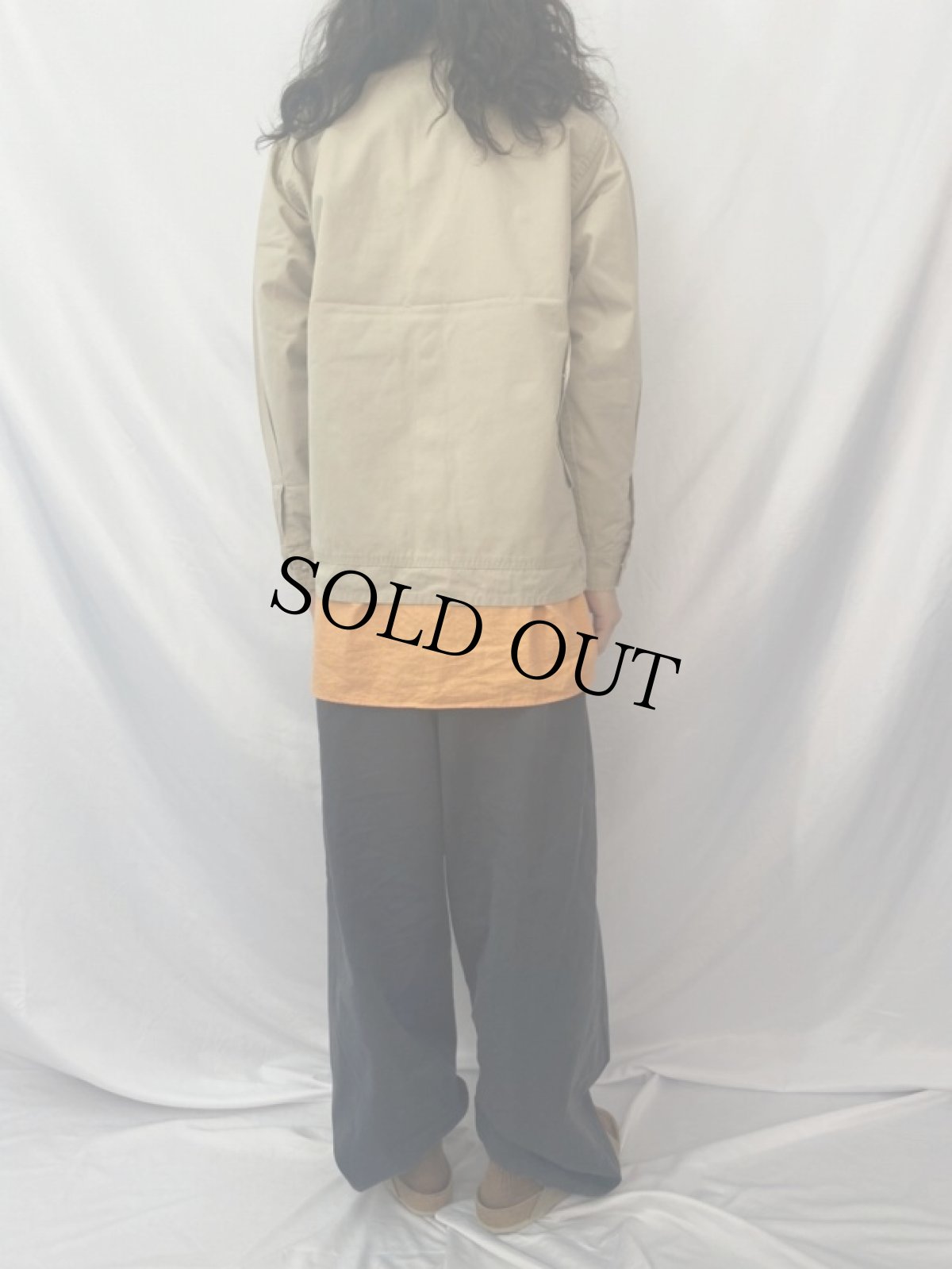 画像4: 90's FILSON USA製 コットンポプリン サファリジャケット 40 (4)