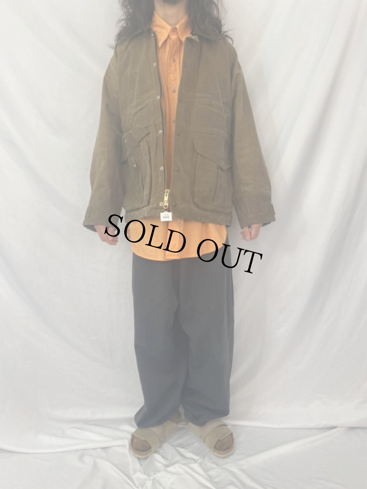 画像2: FILSON ライナー付き ティンクロスフィールドジャケット (2)