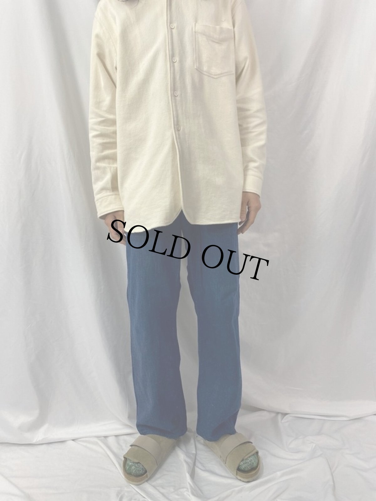 画像2: 40's U.S.NAVY デニムトラウザーズ W29 (2)