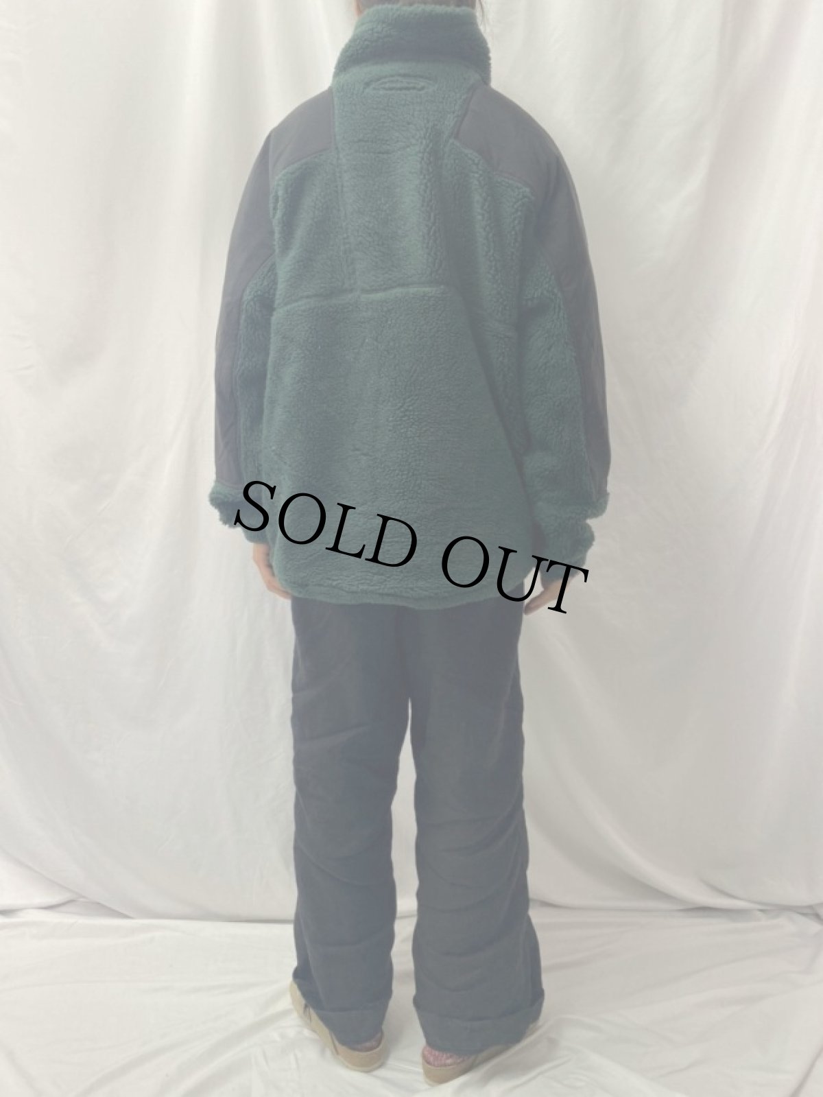 画像4: 90's THE NORTH FACE USA製 "RAGE" プルオーバーボアフリースジャケット L (4)