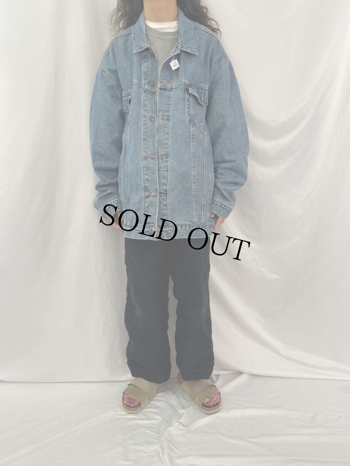 画像2: 2000's Levi's 72507-0389 デニムジャケット 5XL (2)