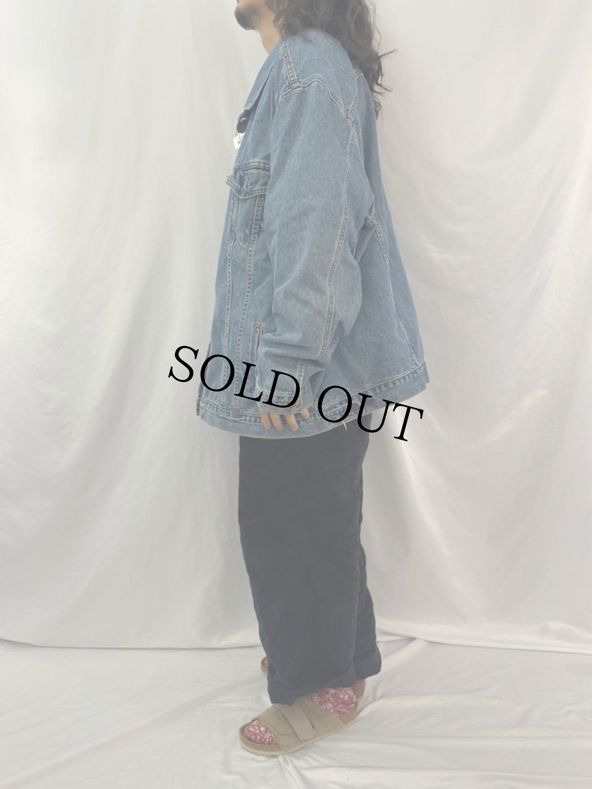 画像3: 2000's Levi's 72507-0389 デニムジャケット 5XL (3)