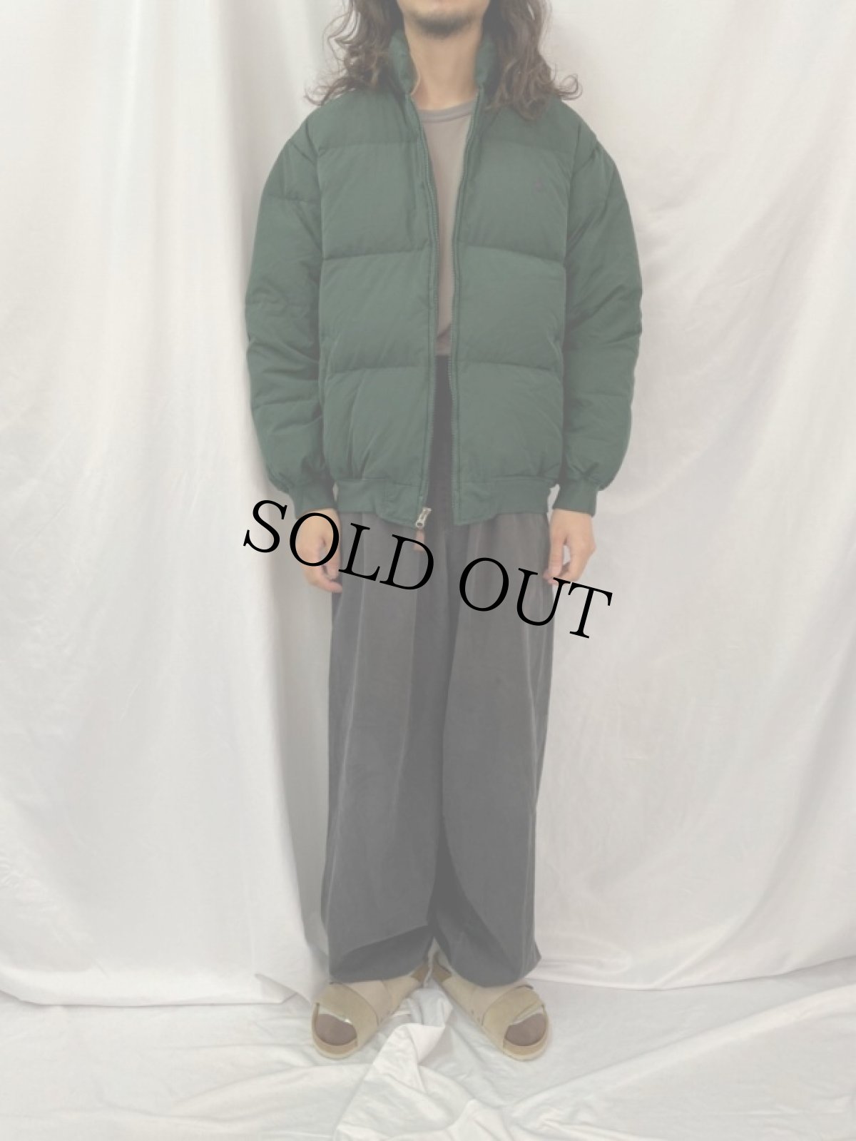 画像2: POLO Ralph Lauren ロゴ刺繍 ダウンジャケット L (2)