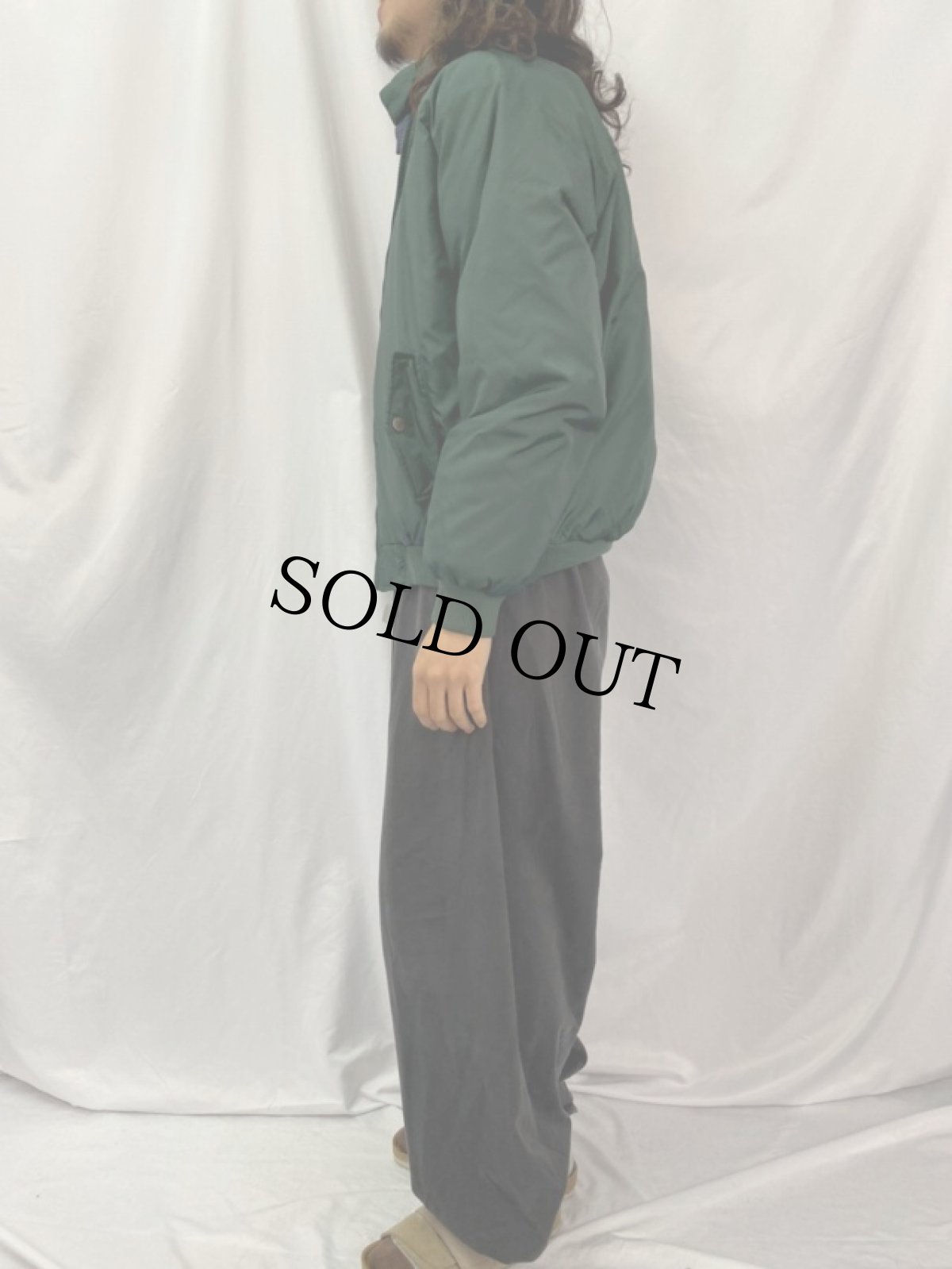 画像4: POLO Ralph Lauren ロゴ刺繍 リバーシブルダウンジャケット S (4)