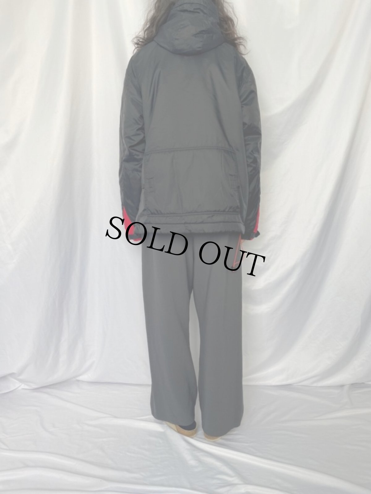 画像4: PRADA SPORTS ITALY製 ナイロンアノラックパーカー (4)