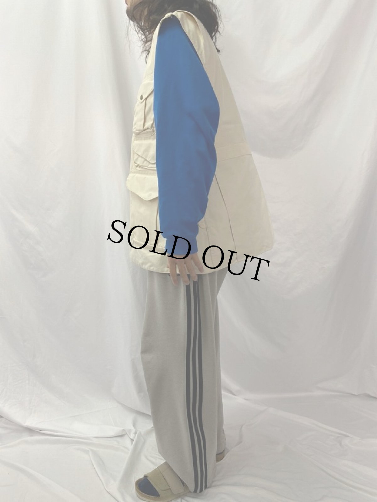 画像3: 90's FILSON USA製 ハーフムーンポケット ハンティングベスト XXL (3)