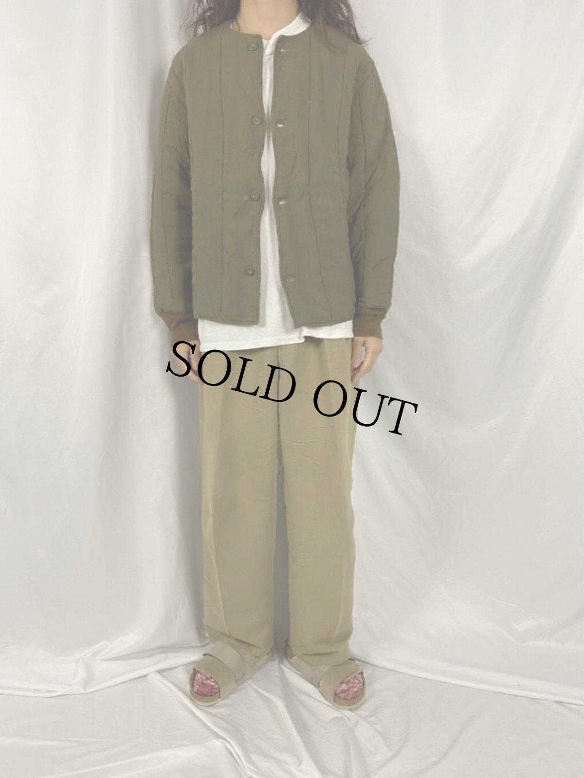 画像2: 60's チェコスロバキア軍 M60ライナージャケット (2)