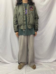 画像2: 80's U.S.AIR FORCE CWU-45/P Flight Jacket MEDIUM (2)