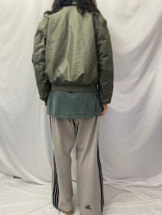 画像4: 80's U.S.AIR FORCE CWU-45/P Flight Jacket MEDIUM (4)