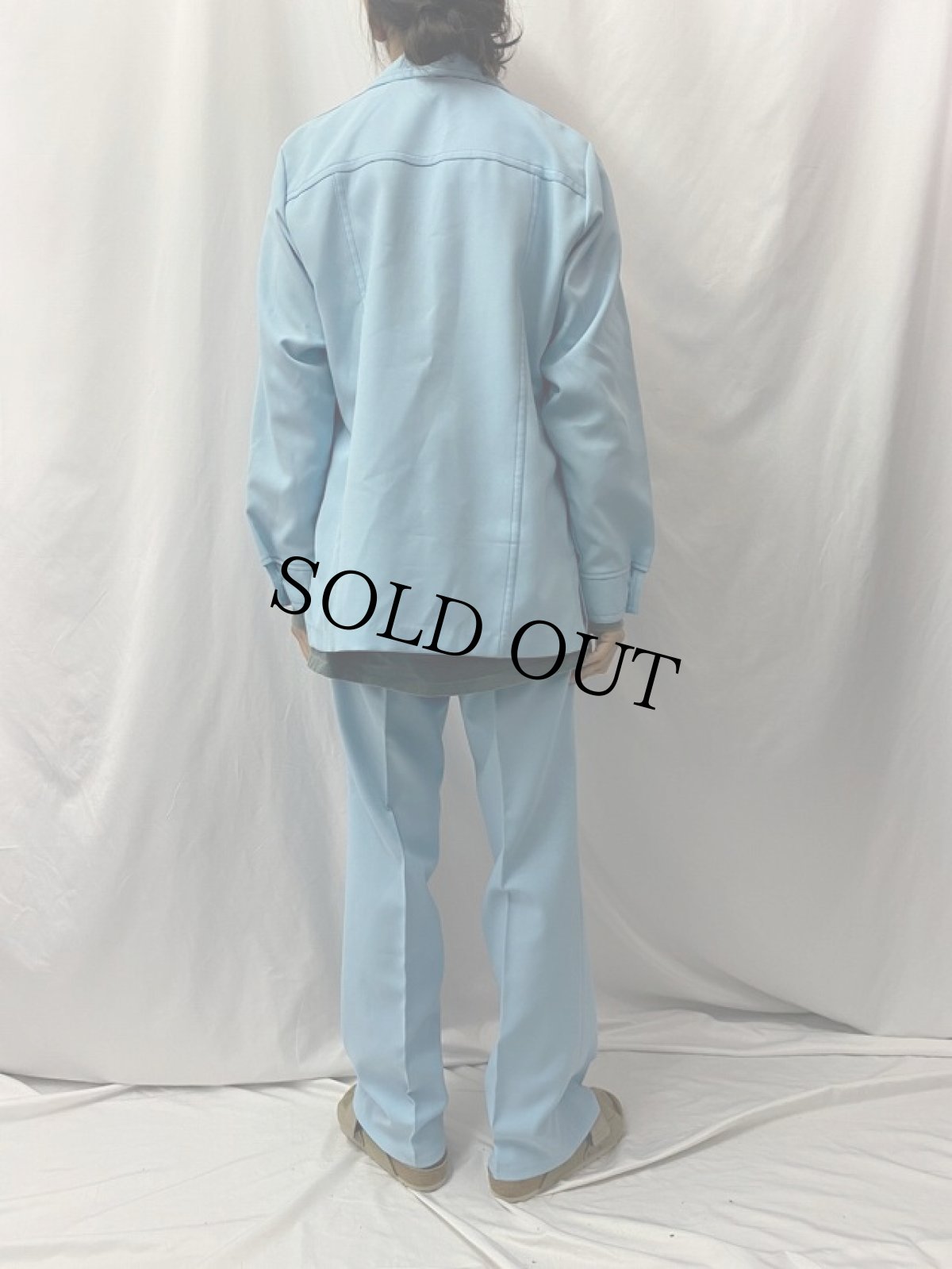 画像6: 70's Levi's "Panatela" ポリエステルジャケット/フレアパンツ SETUP L (6)