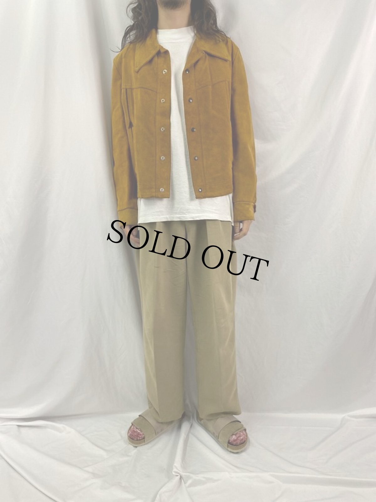 画像2: 70's silton スウェード ウエスタンジャケット 42 (2)