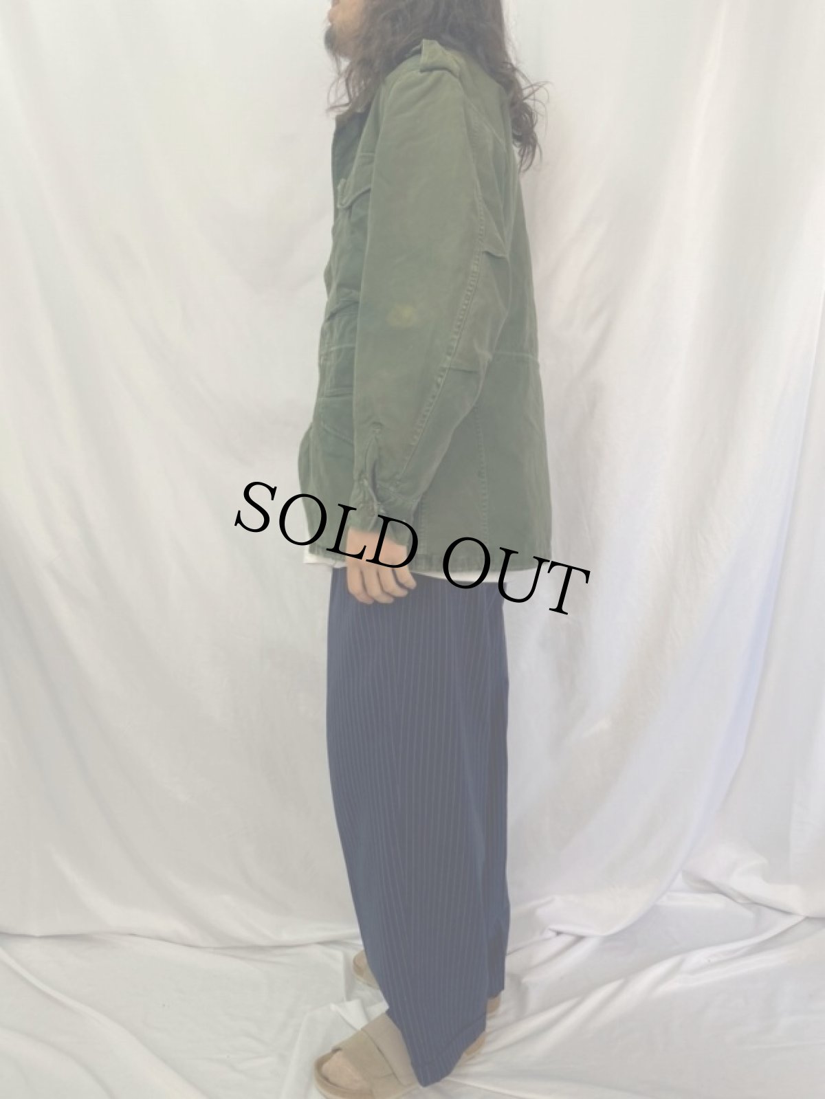 画像3: 50〜60's U.S.ARMY M-51 後染め フィールドジャケット ライナー付き (3)