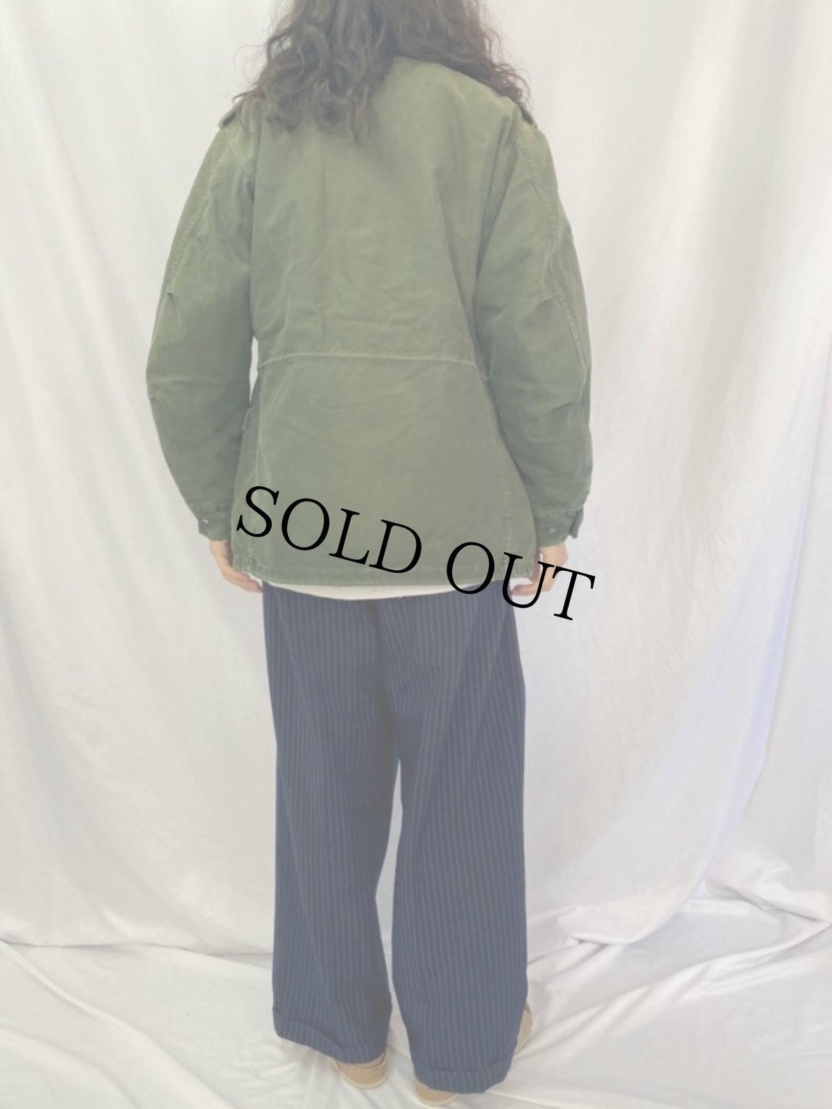 画像4: 50〜60's U.S.ARMY M-51 後染め フィールドジャケット ライナー付き (4)