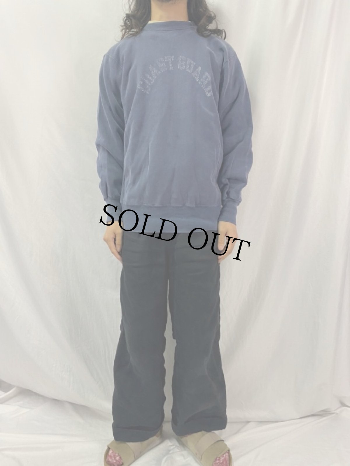 画像2: 80〜90's USCG REVERSE WEAVE "COAST GUARD" プリントスウェット (2)