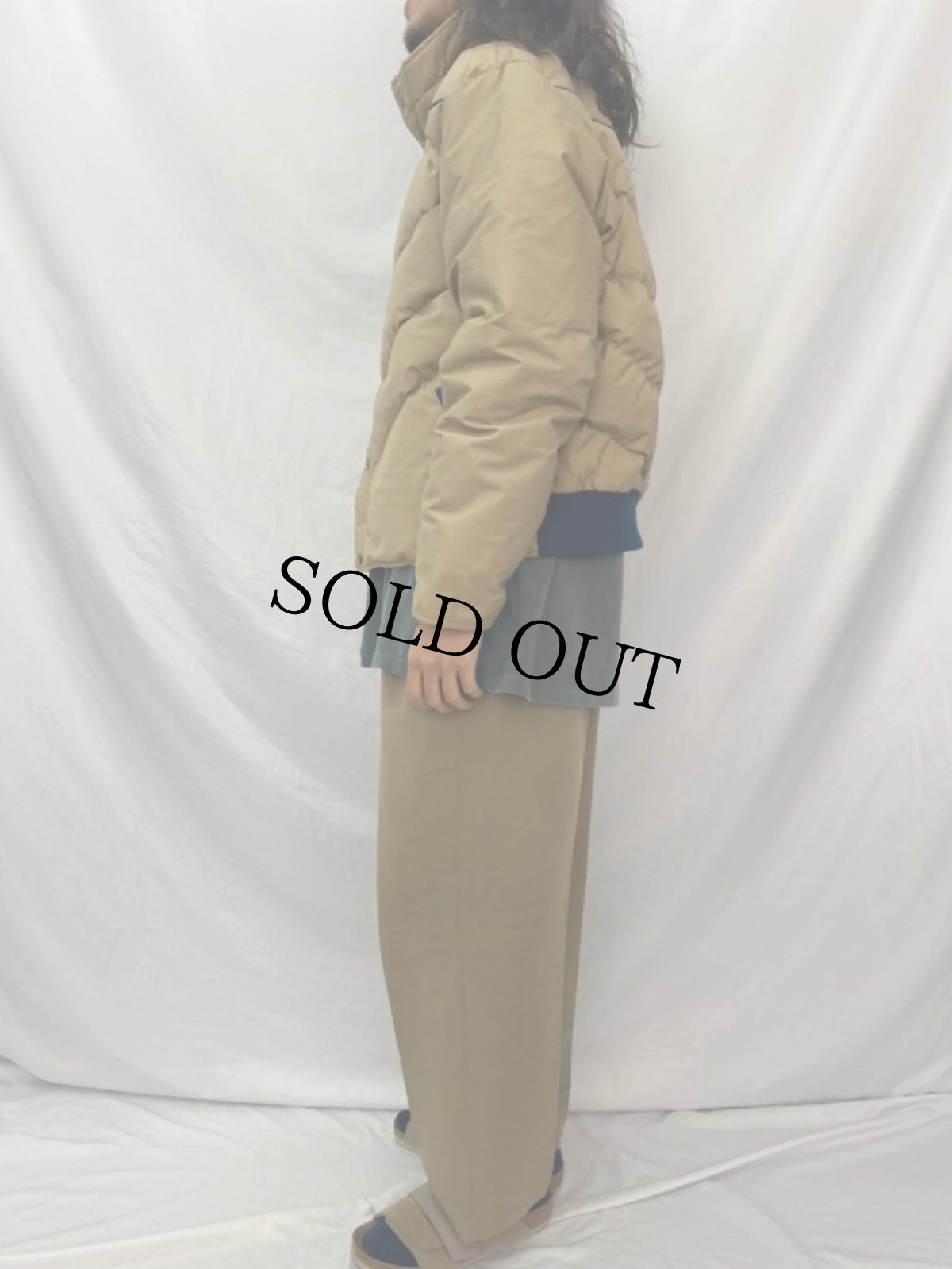 画像3: 80's Woolrich ハイネック ダウンジャケット XL (3)