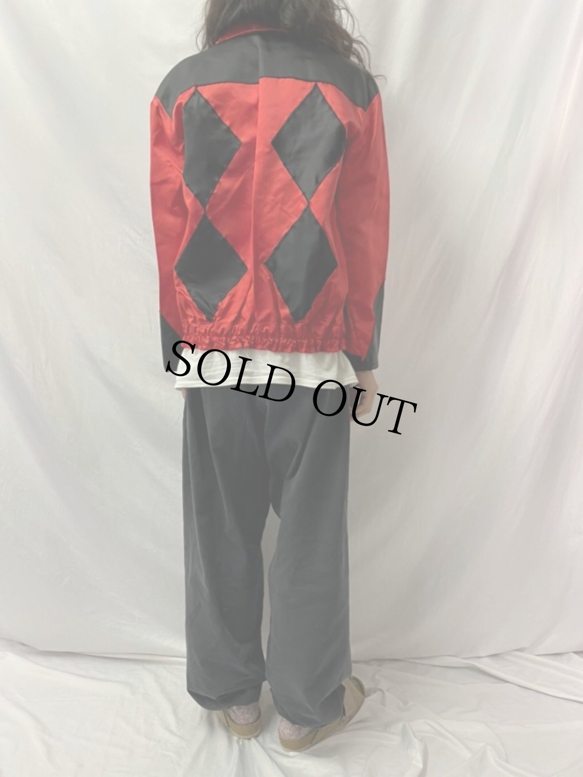 画像4: 60's ダイヤパッチ付き ジャケット (4)