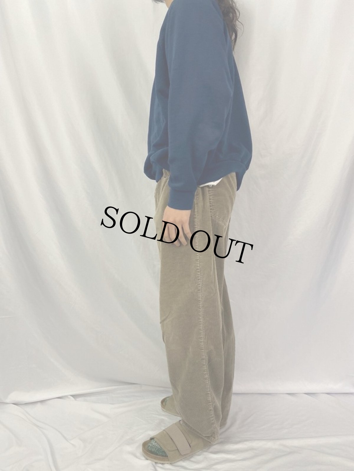 画像3: 90's Levi's SILVER TAB USA製 "BAGGY" コーデュロイパンツ W33 (3)